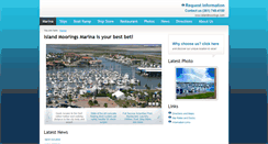 Desktop Screenshot of islandmoorings.com
